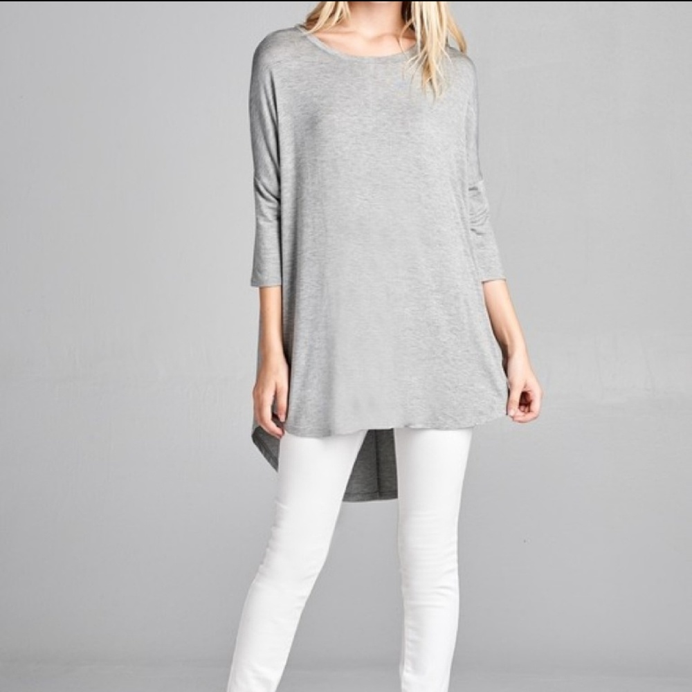 Dolman Gray Woman's Tunic